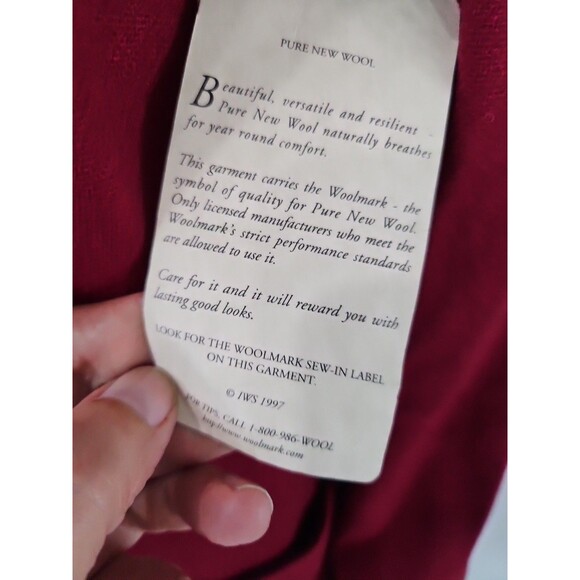 Burgundy Worthington Blazer - Picture 8 of 8